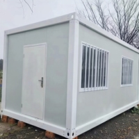 Maison préfabriquée en conteneur pour assemblage rapide, maison mobile simple épaissie/standard, salle d'activités, bureau, habitation