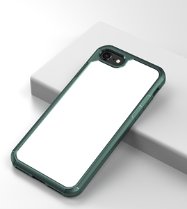Original Luxury Brand Clear Phone Case Hybrid Shockproof <span class=keywords><strong>Silicone</strong></span> Back Hard Transparent Cover for Apple <span class=keywords><strong>iPhone</strong></span> <span class=keywords><strong>SE</strong></span> <span class=keywords><strong>2020</strong></span> - Product Image 5