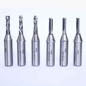 ストレートビット<span class=keywords><strong>CNC</strong></span>ルータービッツカッタータングステンカーバイド2フルートストレートエンドミル木材およびMDF/合板用 - Product Image 2