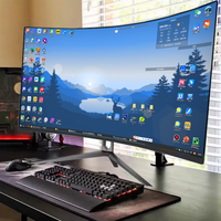 Moniteur de jeu incurvé IPS 24 27 34 pouces 2K 240Hz 1ms pour ordinateur de bureau