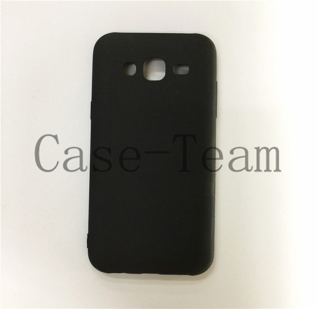 Manufacturer Wholesale Matte TPU Cases Soft Frosted Back Cover Silicone Mobile Phone Case for Samsung Galaxy J5 2015 Black