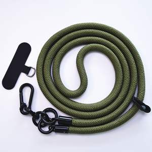 Европейский Стиль Анти-потерянный ПВХ чехол для телефона браслет для уличных видов спорта универсальный короткий мобильный ремешок прочные пластиковые брелки - Product Image 3