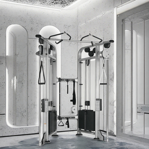 Qlk tập thể dục phòng tập thể dục thiết bị LK-086 kép Stack chức năng huấn luyện viên cáp chéo cho bán - Product Image 6