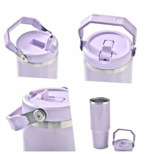 Vaso Térmico de Sublimación de 30 oz con Doble Pared y Asa, para Viaje, desde Almacén de EE. UU. - Product Image 2