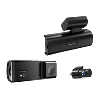Caméra embarquée BMAX BA24-2 GPS double objectif 2.5K vision nocturne enregistrement en boucle WIFI ultra grand angle mini caméra carte mémoire 256G universelle