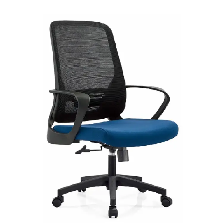 Chaise en maille d'entreprise de haute qualité, se déplace librement, chaise de bureau multifonction pour réunion, ordinateur