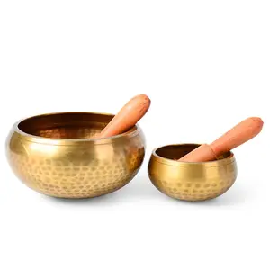 High Quality Metal Brass Tibetan Handmade Singing Bowl