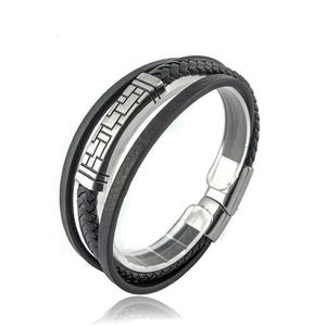 2024 Wholesale Stainless Steel Custom Logo Fashion Designer Luxury Jewelry <b>Bracelet</b> for <b>Men</b> - Product Image 6