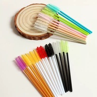 Brosse à cils écologique à usage unique de haute qualité avec greffage en spirale et peignage durable 50 PCS/pack