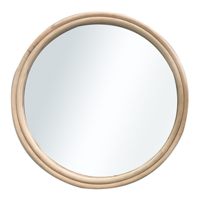 <span class=keywords><strong>Espejo</strong></span> de <span class=keywords><strong>mimbre</strong></span> redondo para pared, marco de <span class=keywords><strong>mimbre</strong></span> redondo decorativo - Product Image 1