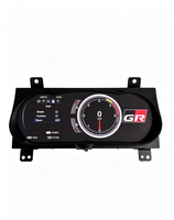 Yuefu - Tableau de bord numérique LCD de 12,3 pouces pour voiture - Compteur de vitesse - Cockpit virtuel - Panneau d'instruments pour Toyota Hilux 2016-2024 - 1 an