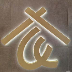 Insegna Elettronica 3D Retroilluminata in Acciaio Inox Personalizzabile per Pubblicità e Decorazione, Impermeabile, LED, Dimensioni/Colore/<span class=keywords><strong>Font</strong></span> Personalizzabili - Product Image 6