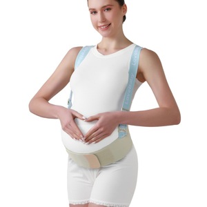 Faja <span class=keywords><strong>de</strong></span> Soporte Abdominal Transpirable <span class=keywords><strong>de</strong></span> Poliéster y Terileno para Maternidad, Cinturón Reductor para Alivio del Dolor <span class=keywords><strong>de</strong></span> Sinfisio Pubiano en Embarazos Gemelos - Product Image 6