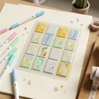 Faible MOQ, feuille d'autocollants 3D, époxy, autocollant personnalisé en colle transparente d'anime avec différents designs