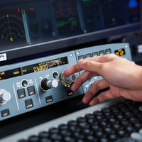 Module de simulateur de vol Airbus A320 FCU gauche EFIS avec unité de réglage de rétroéclairage personnalisée et ensemble d'indicateurs d'avertissement ECAM
