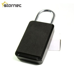 Petite boîte de rangement étanche pour clés avec serrure d'agent immobilier à combinaison en alliage de zinc - Product Image 6