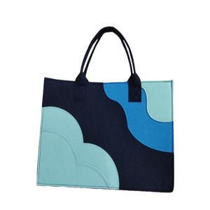 Sacs de rangement en feutre de laine écologiques et durables, fabrication directe d'usine, logo personnalisé, pratiques, pliables, multifonctionnels, capacité de 10 L, sac de shopping - Product Image 3