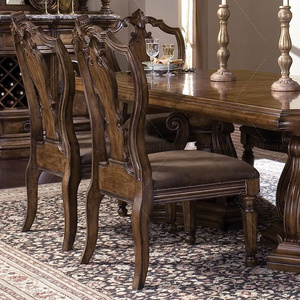 Exquisite Royal set da pranzo Royal legno royal intagliato a mano classico di lusso italiano tavolo da pranzo - Product Image 2