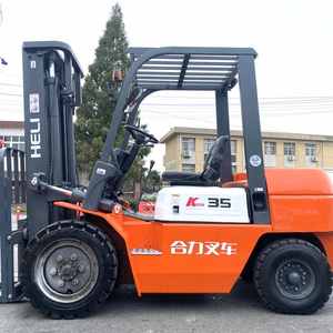 Montacargas HELI 35 Mini Usado, 3 Toneladas, Motor Diésel, Terreno Accidentado, Pocas Horas de Uso, Mejor Precio en Stock, Certificado CE, Certificado EMC - Product Image 1