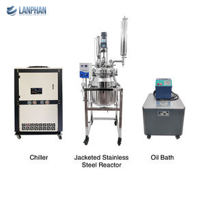 10l 20l 30l 50l 100l condenser <span class=keywords><strong>200l</strong></span> 300l paslanmaz çelik reaktör kondenser ile yüksek basınçlı kimyasal karıştırılmış reaktör tankı - Product Image 6