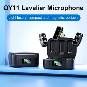 Wireless Mini LLavalier <strong>Microphone</strong> for iPhone &amp; Android Dual Clip-On Mics <strong>Tiny</strong> Portable Mic for Vlogging TikTok - Product Image 6