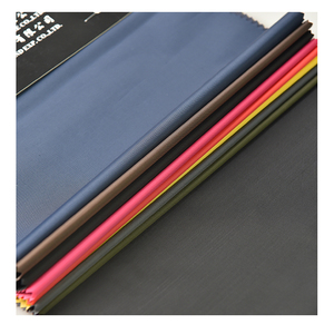 100% Polyester 190T 210T Taffeta With PVC 0.18MM Waterproof Fabric Use For Raincoat 230GSM - Product Image 1