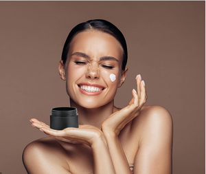 Salon de coiffure noir PET Pot cosmétique en plastique cheveux cire hydratant en plastique PET pot cosmétique pot de crème à raser - Product Image 6