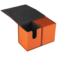 Boîte de rangement en cuir PU pour cartes à collectionner, personnalisable, multi-couleurs, moderne, pour jeux et sports, avec fermeture magnétique, vente en gros OEM/ODM