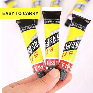 กาวซุปเปอร์กลูชนิดน้ำในหลอดอลูมิเนียม ขายตรงจากโรงงาน สำหรับยึดติดวัสดุหลากหลายชนิดอย่างแน่นหนา - Product Image 3