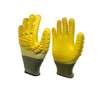 Fabricant en gros de gants de travail en TPE anti-chocs, antidérapants et résistants à l'usure pour la machinerie et le perçage à percussion