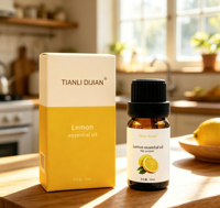 Huile Essentielle de Citron Naturelle Pure Pressée à Froid, 20 Ans d'Expérience en Usine, Aromathérapie Thérapeutique, Diffuseur, OEM ODM, Vente en Gros Personnalisée