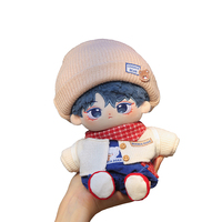 Peluche de 20 cm Personnage de dessin animé mignon personnalisé Peluche rembourrée Kpop Peluche personnalisée Jouet en peluche