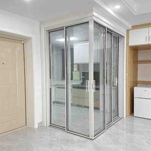 Zeyi cửa trượt sơn không khung cách âm cửa trượt tối giản thẩm mỹ cửa trượt không khung - Product Image 6