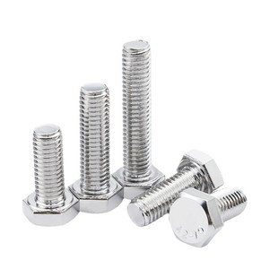 Eight Directions 304 Stainless Steel Hex Bolts M16 M18 M20 M22 M24 High Strength <b>Fasteners</b> For Electric Vehicle Brakes - Product Image 1