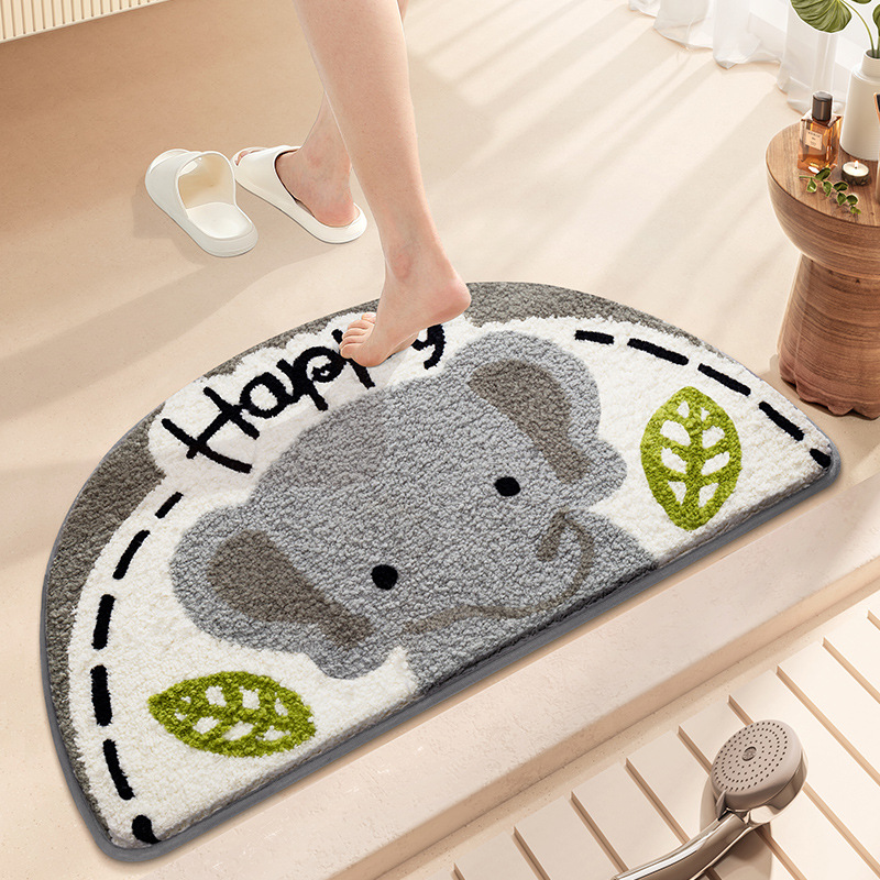 Happy baby elephant