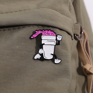 Potlood Cartoon Email Pin Creatieve Briefpapier Metalen Broche Revers Badge Sieraden Rugzak Accessoires Groothandel - Product Image 3