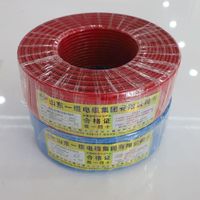 Câble en alliage de cuivre massif 2,5 mm 4 mm, fil électrique CCA OFC 1,5 mm 6 mm 10 mm 16 mm 25 mm 50 mm, câblage domestique 450/750V, prix usine