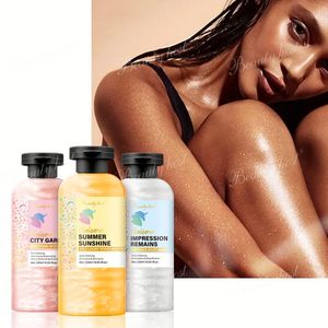 Professional OEM Service From Top Factory Private Label Shimmer Shining <strong>Shower</strong> Gel Whitening and Moisturizing Body Wash Beauty - Product Image 2