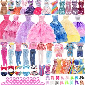 Colección de Ropa para Muñecas en Miniatura de Varios Estilos, Surtido de Faldas y Vestidos para Muñecas Barbie, Accesorios de Moda - Product Image 4