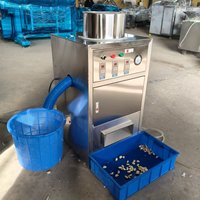 Machine à éplucher l'ail en acier inoxydable de qualité commerciale, équipement à haute efficacité pour enlever la peau des gousses d'ail