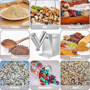 Mezcladora Industrial Pequeña Tipo V CohoMachine, Mezcladora de Polvo para Alimentos de Acero Inoxidable para Laboratorio - Product Image 6