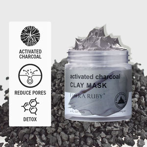 Nouveauté OEM ODM Masque facial en argile naturelle 100% biologique, masque facial au charbon actif - Product Image 4