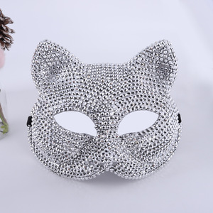 <span class=keywords><strong>Masque</strong></span> de <span class=keywords><strong>Clown</strong></span> en Plastique avec Strass pour <span class=keywords><strong>Halloween</strong></span>, <span class=keywords><strong>Masque</strong></span> de Soirée Scintillant, <span class=keywords><strong>Masque</strong></span> Complet Tendance, Vente en Gros - Product Image 5