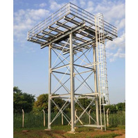 Marco de tanque de almacenamiento de agua elevado barato Torre de estructura de acero galvanizado en caliente de agua