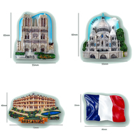 Paris Souvenir cadeau drapeau français carte arc de triomphe cadeau Louvre tour Eiffel Lyon Cannes Provence Arles aimants pour réfrigérateur France