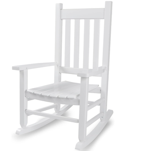 Chaise à bascule pour tout-petits en bois confortable <span class=keywords><strong>inclinable</strong></span> à bascule pour enfants d'âge bébé chaise longue intérieur extérieur filles enfants salle de jeux - Product Image 1