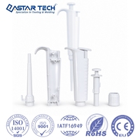 Pièces en plastique pour pipettes de laboratoire fabriquées par injection, de marque réputée, OEM, avec une haute précision