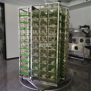 Attrezzatura di sistema IVC di alta qualità gabbia da laboratorio per allevamento di ratti gabbia ventilata singolarmente - Product Image 3