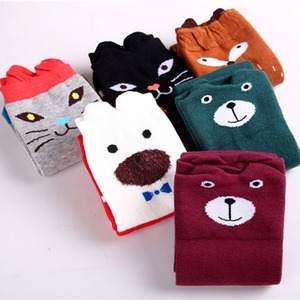 REMOULD Logo personnalisé Animal Ours Chat <span class=keywords><strong>Chaussettes</strong></span> Hautes Personnalisé Vente en Gros Genou Chat <span class=keywords><strong>Renard</strong></span> <span class=keywords><strong>Chaussettes</strong></span> - Product Image 3