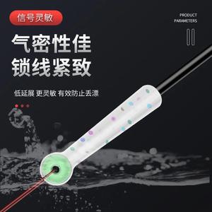 ที่นั่งลอยน้ำซิลิโคนแบบหนา โครงสร้างแบบแกนคู่ โปรไฟล์รูปตัว T ขนาดใหญ่ กลาง เล็ก อุปกรณ์ตกปลาที่ทนทาน สำหรับใช้ในแม่น้ำ - Product Image 2